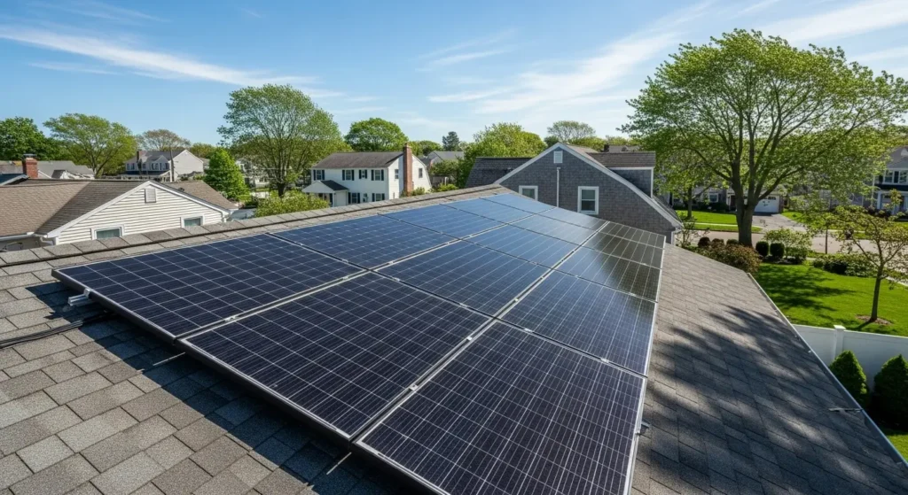 windows installation Long Island home by Skyscape Roofing