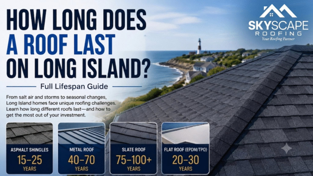 How Long Does a Roof Last on Long Island