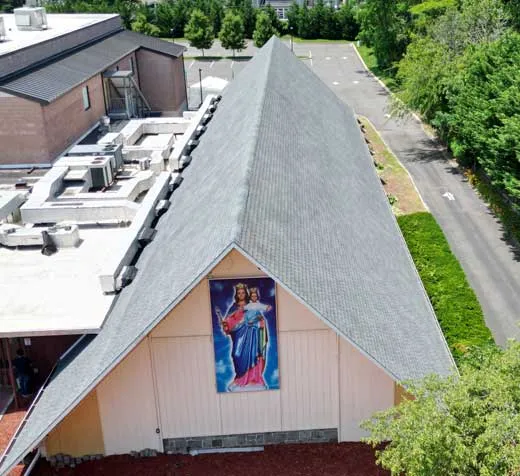 Storm damage roof repair Long Island - roof inspection after severe weather